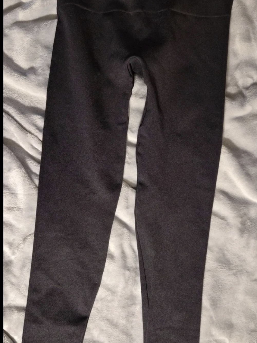 Spanx Look At Me Now Seamless Compression Leggings Black Medium FL3515 M